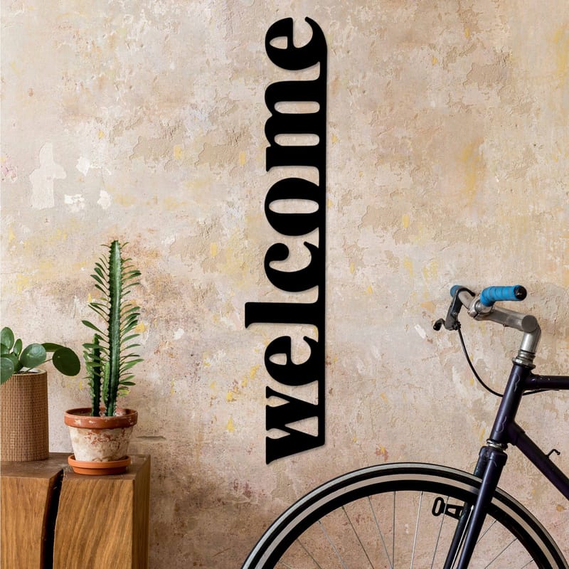 Decorative Metal Wall Accessory Wallxpert - Boligtilbehør - Vægdekoration - Skilt - Emaljeskilte