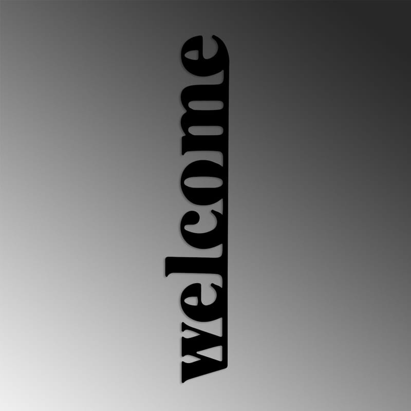 Decorative Metal Wall Accessory Wallxpert - Boligtilbehør - Vægdekoration - Skilt - Emaljeskilte