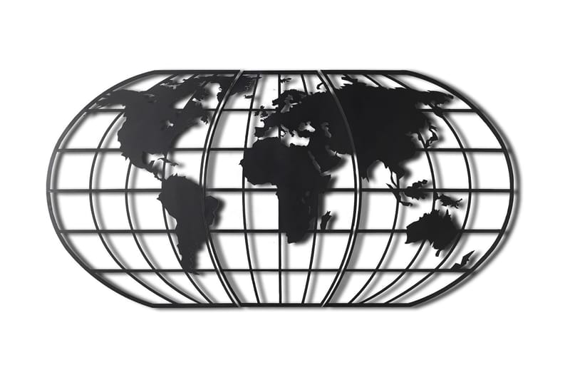 Decorative metalvægtilbehør 60x120 - Boligtilbehør - Vægdekoration - Skilt - Emaljeskilte