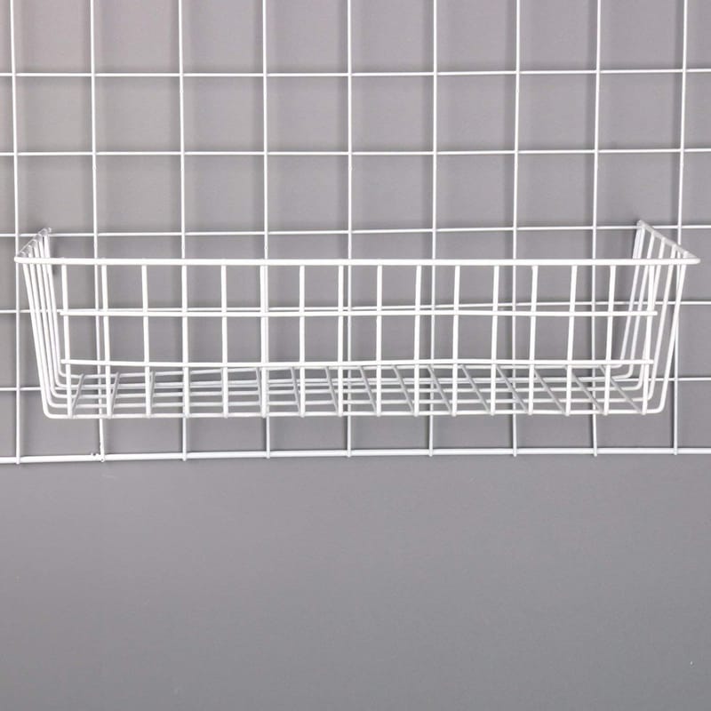 Dekorativ Vægdekor 16x38 cm - Hvid - Boligtilbehør - Vægdekoration - Skilt - Emaljeskilte