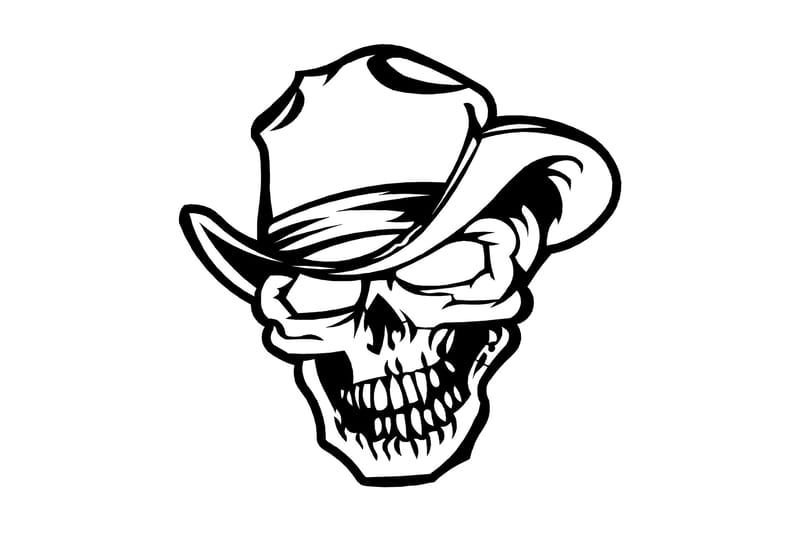 Dekorativ Vægdekor 50x50 cm, Sort