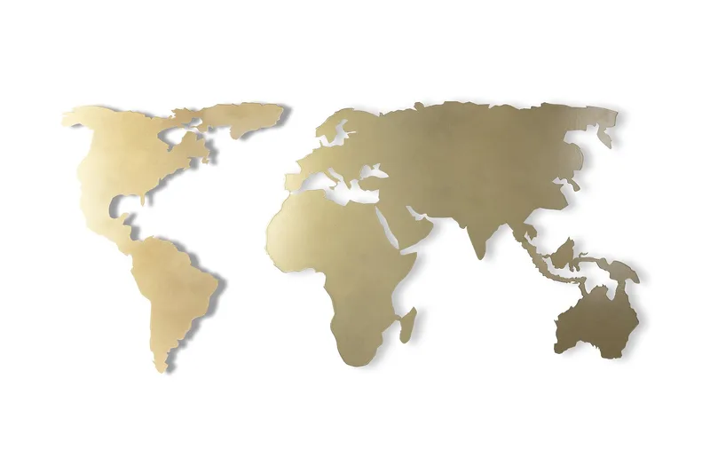 Dekorativt Vægtilbehør, Guld