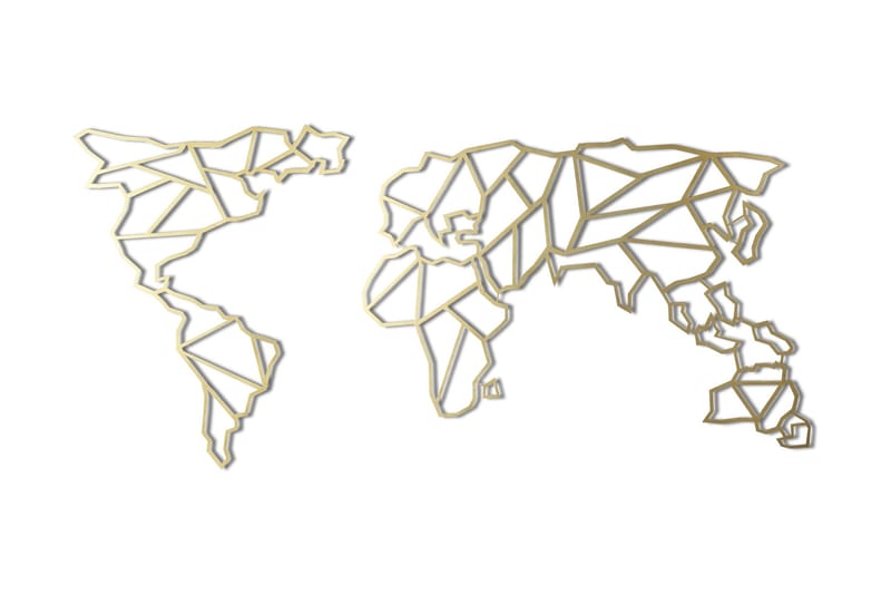 Dekorativt Vægtilbehør, Guld