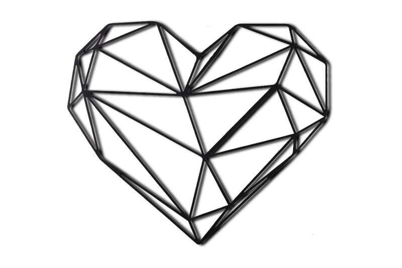 Dekorativt Vægtilbehør - Sort - Boligtilbehør - Vægdekoration - Skilt - Emaljeskilte