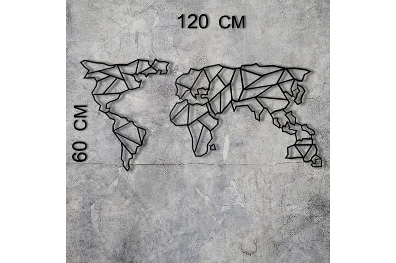 Dekorativt Vægtilbehør - Sort - Boligtilbehør - Vægdekoration - Skilt - Emaljeskilte