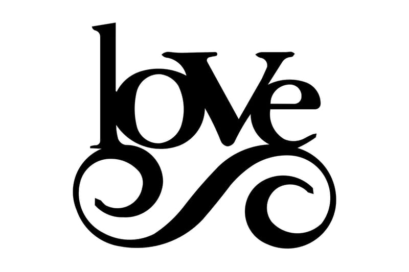 Dekorativt Vægtilbehør, Sort