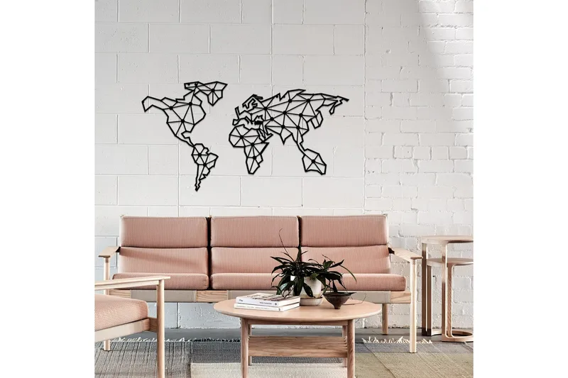 Dekorativt Vægtilbehør, Sort