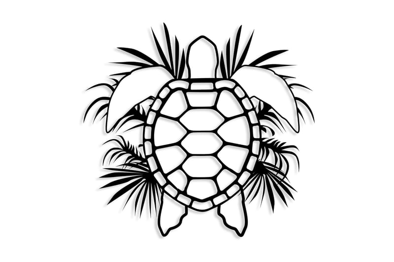 Dekorativt Vægtilbehør, Sort