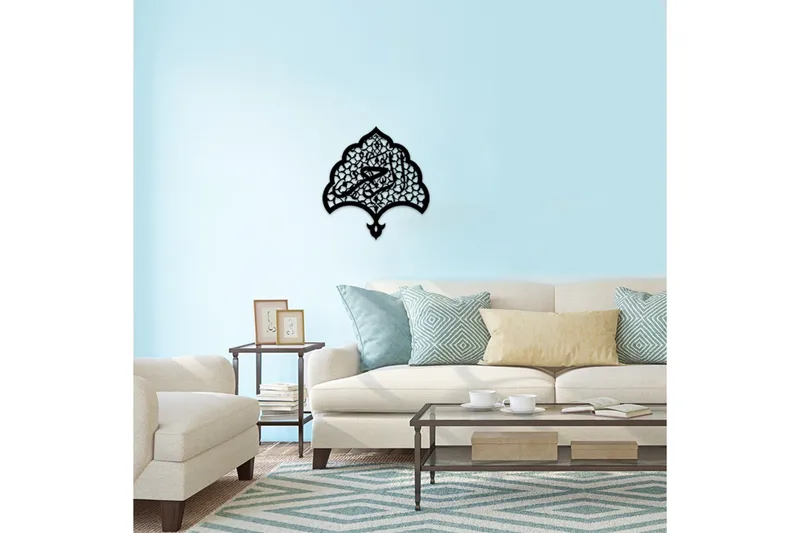 Dekorativt Vægtilbehør - Sort - Boligtilbehør - Vægdekoration - Skilt - Emaljeskilte