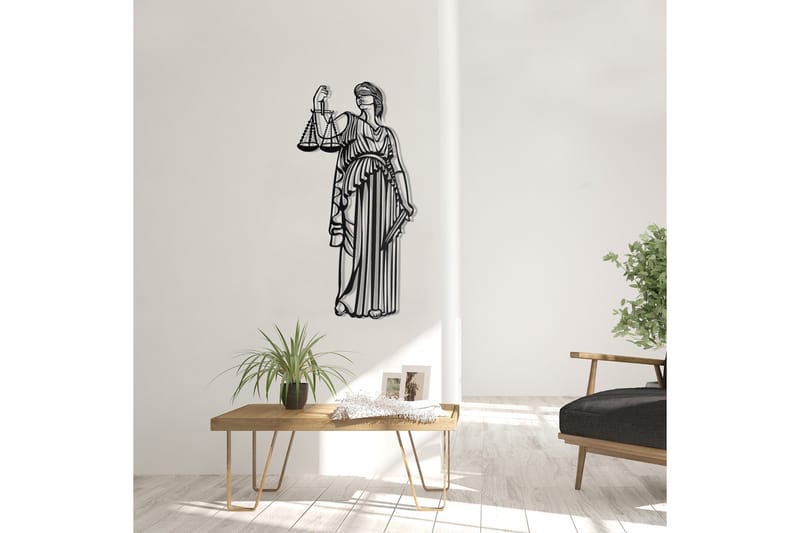 Dekorativt Vægtilbehør, Sort