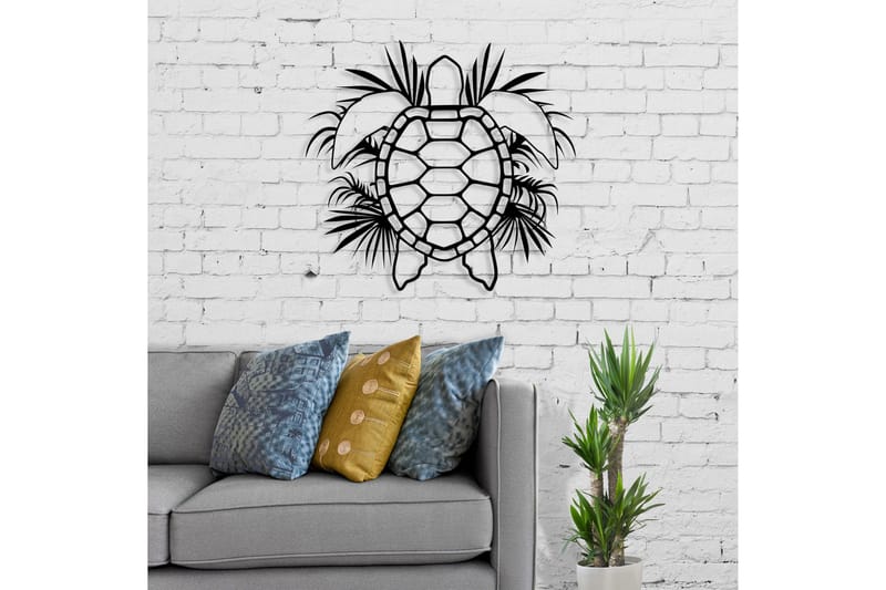 Dekorativt Vægtilbehør - Sort - Boligtilbehør - Vægdekoration - Skilt - Emaljeskilte