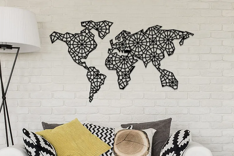 Dekorativt Vægtilbehør, Sort