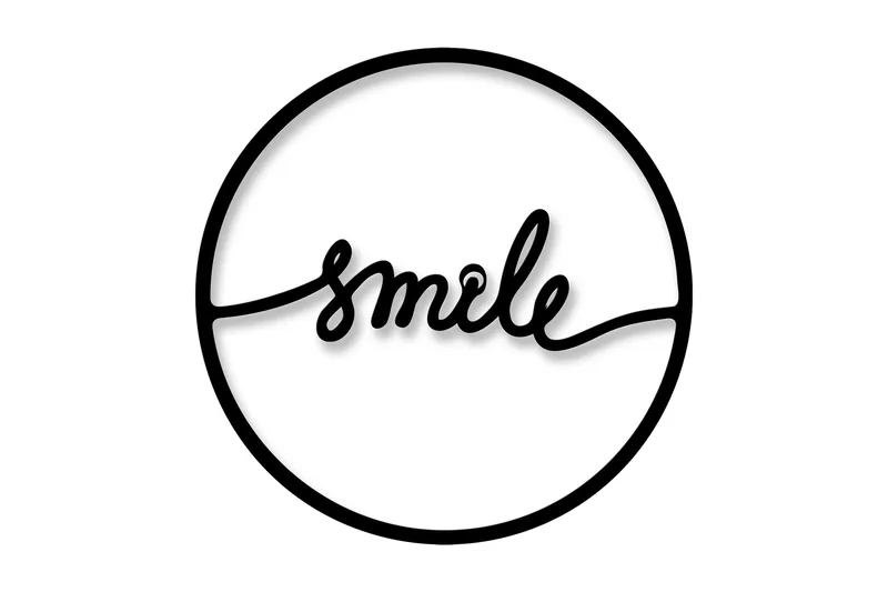 Dekorativt Vægtilbehør, Sort