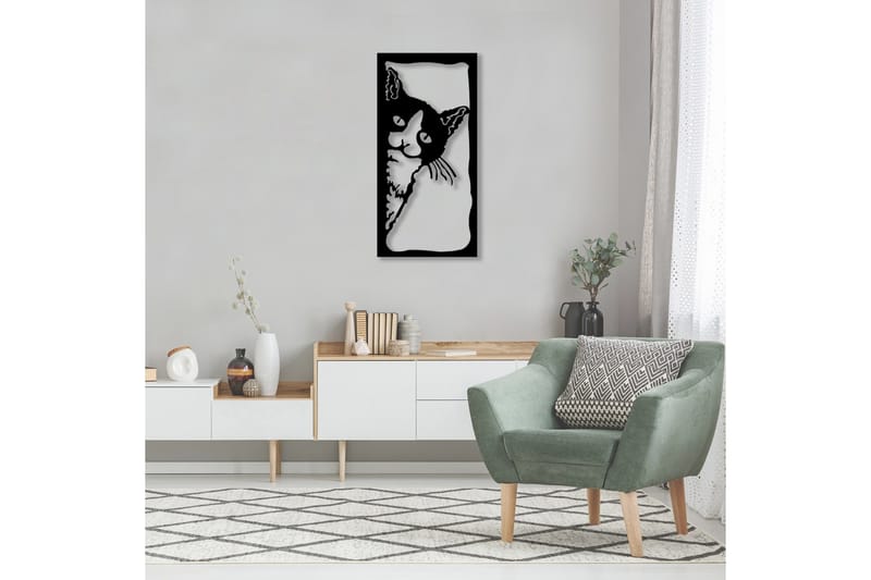 Dekorativt Vægtilbehør, Sort