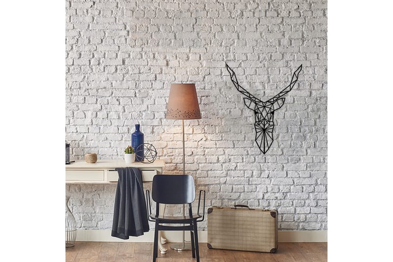 Dekorativt Vægtilbehør - Sort - Boligtilbehør - Vægdekoration - Skilt - Emaljeskilte