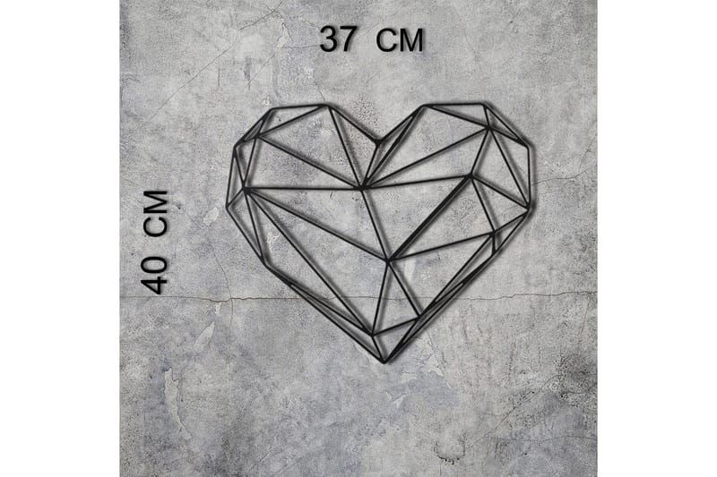 Dekorativt Vægtilbehør - Sort - Boligtilbehør - Vægdekoration - Skilt - Emaljeskilte