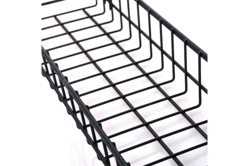 Dekorativt Vægtilbehør - Sort - Opbevaring - Opbevaring til småting - Kurve - Trådkurv