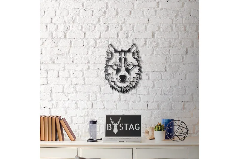 Dekorativt Vægtilbehør - Sort - Boligtilbehør - Vægdekoration - Skilt - Emaljeskilte