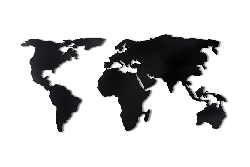 Dekorativt Vægtilbehør, Sort