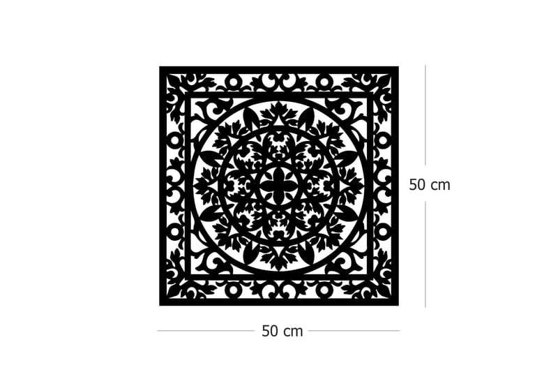 Dekorativt Vægtilbehør - Sort - Boligtilbehør - Vægdekoration - Skilt - Emaljeskilte