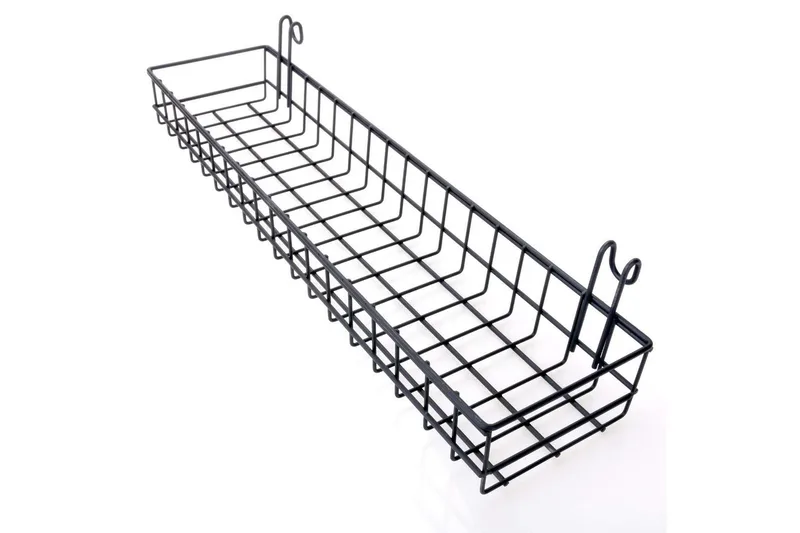 Dekorativt Vægtilbehør - Sort - Opbevaring - Opbevaring til småting - Kurve - Trådkurv