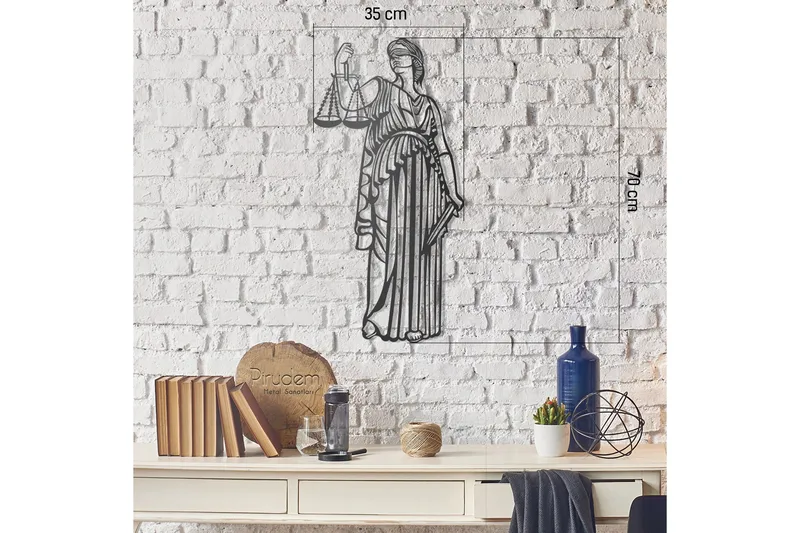 Dekorativt Vægtilbehør - Sort - Boligtilbehør - Vægdekoration - Skilt - Emaljeskilte