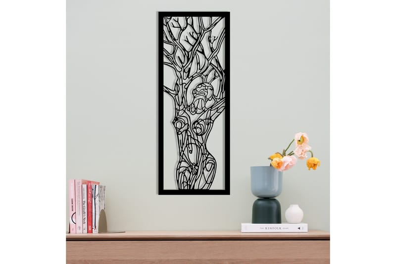 Destruction Vægdekor - Sort - Boligtilbehør - Vægdekoration - Skilt - Emaljeskilte