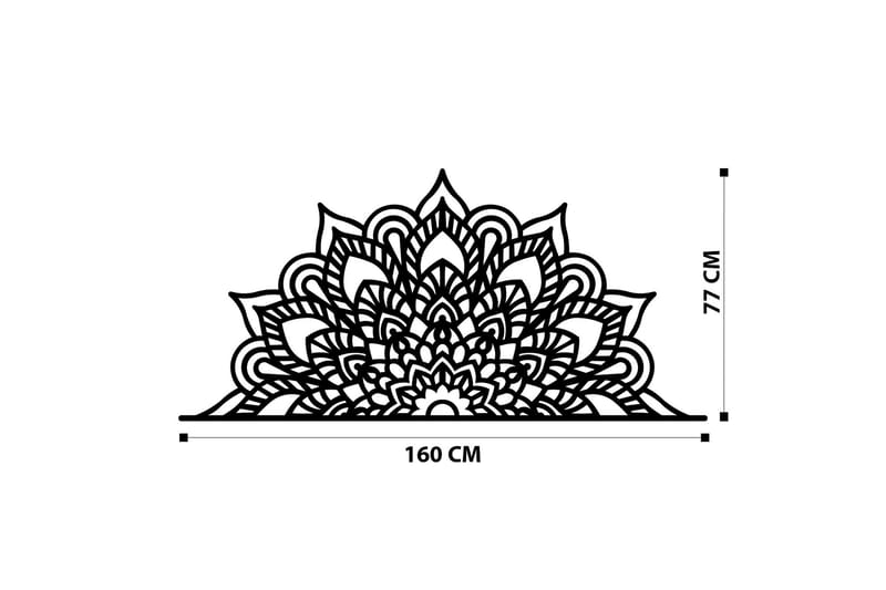 Esperanza Vægdekor - Sort - Boligtilbehør - Vægdekoration - Skilt - Emaljeskilte