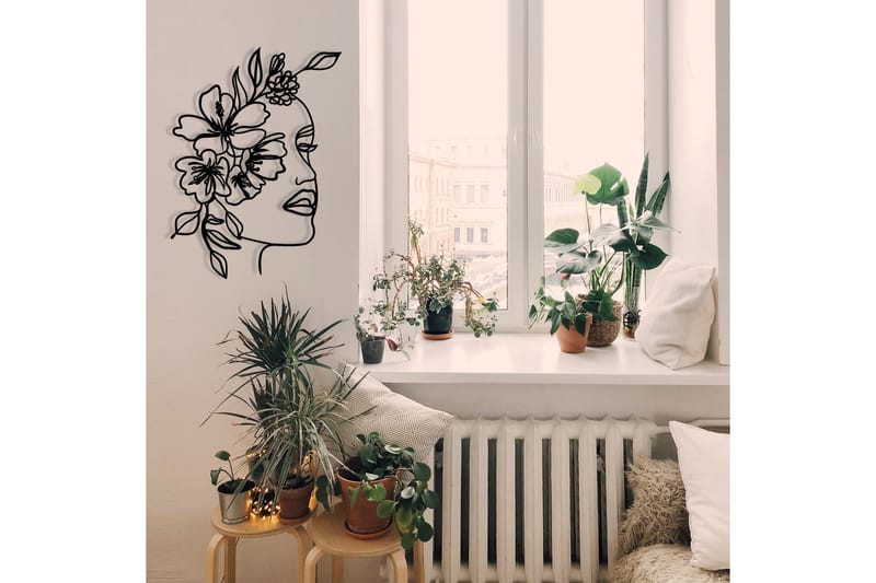 Farfalla Vægdekor - Sort - Boligtilbehør - Vægdekoration - Skilt - Emaljeskilte