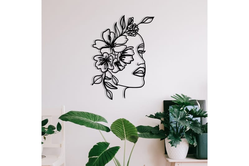 Farfalla Vægdekor - Sort - Boligtilbehør - Vægdekoration - Skilt - Emaljeskilte