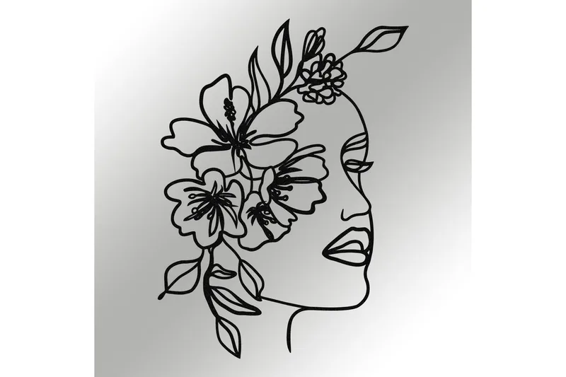 Farfalla Vægdekor - Sort - Boligtilbehør - Vægdekoration - Skilt - Emaljeskilte