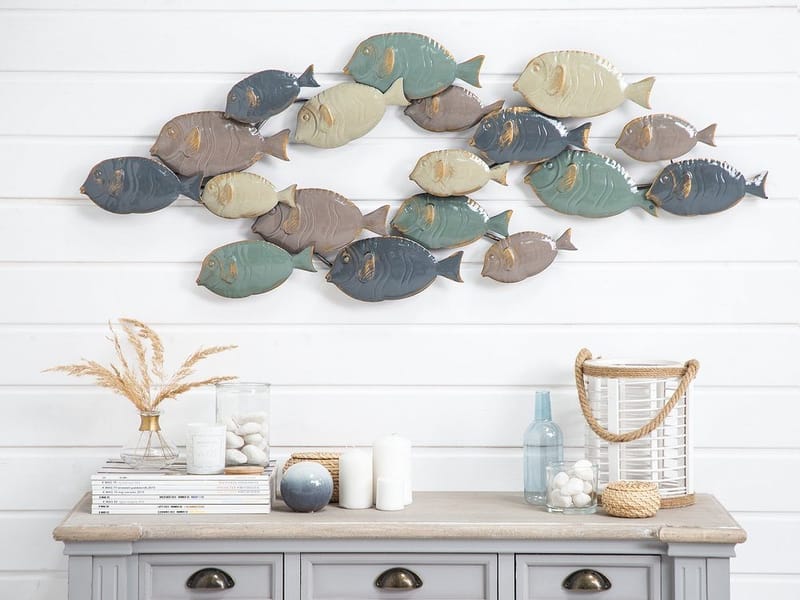 Fermium Vægdekoration 123 cm, Grøn