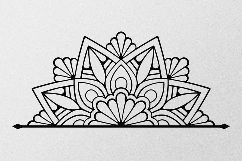 Guzeste Vægdekor - Sort - Boligtilbehør - Vægdekoration - Skilt - Emaljeskilte