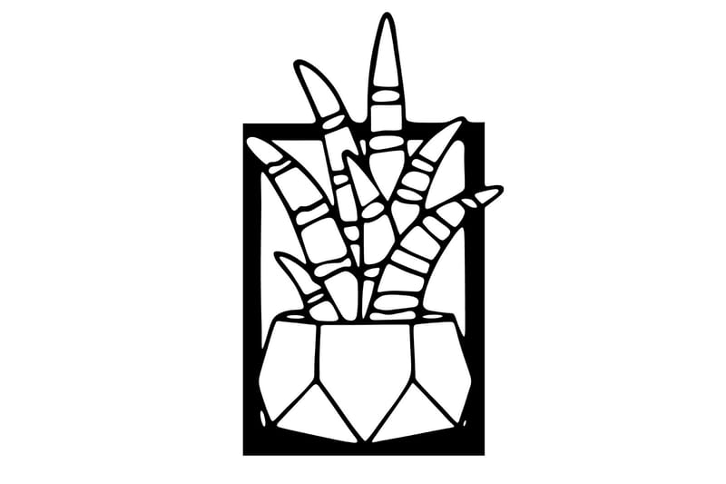 Havsala Vægdekor, Sort