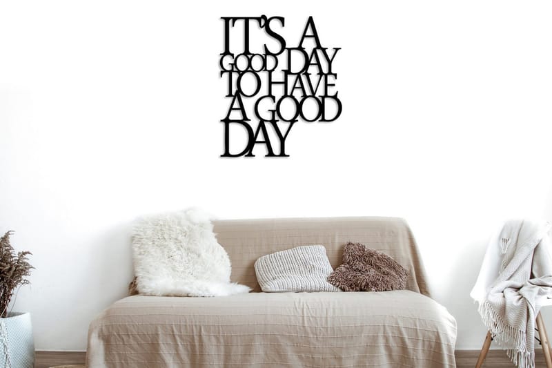 Its A Good Vægdekor, Sort