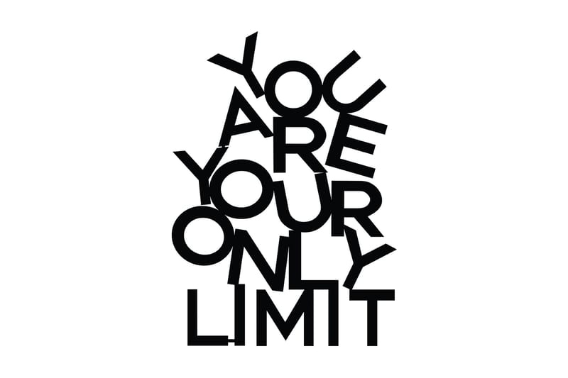 Limit Vægdekor, Sort