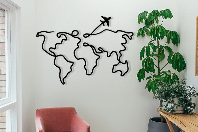 Mozzafiato Vægdekor, Sort