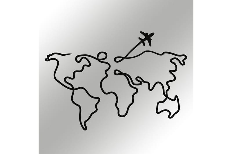 Mozzafiato Vægdekor - Sort - Boligtilbehør - Vægdekoration - Skilt - Emaljeskilte