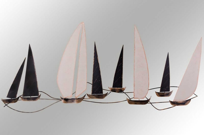 Ocean Vægdekor - Flerfarvet - Boligtilbehør - Vægdekoration - Skilt - Emaljeskilte