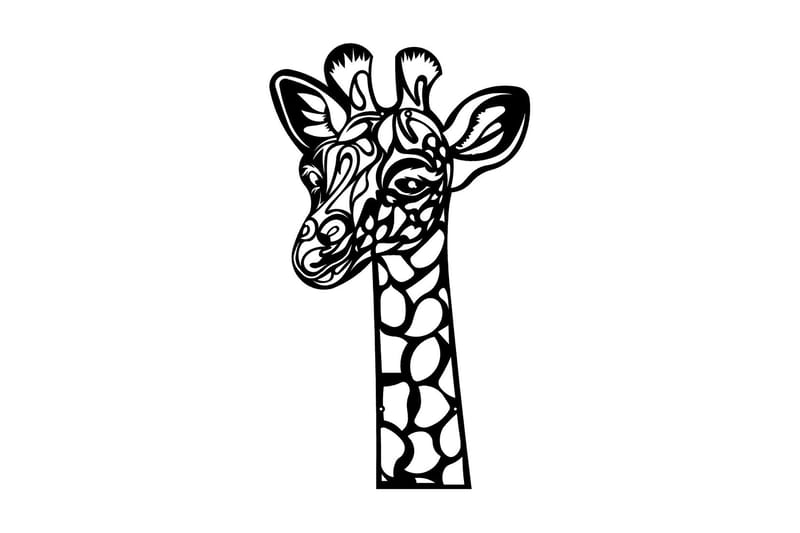 Salechard Skilt 41x70 cm VP Spanien, Metal / sort