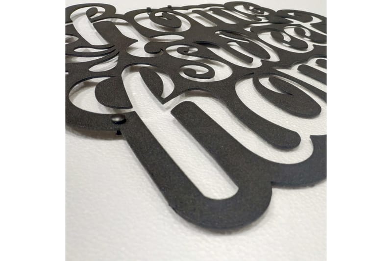 Salechard Skilt 47x50 cm VP Spanien - Metal / sort - Boligtilbehør - Vægdekoration - Skilt - Emaljeskilte