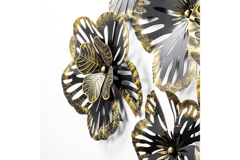 Shouguang Vægdekor - Sort/Guld - Boligtilbehør - Vægdekoration - Skilt - Emaljeskilte