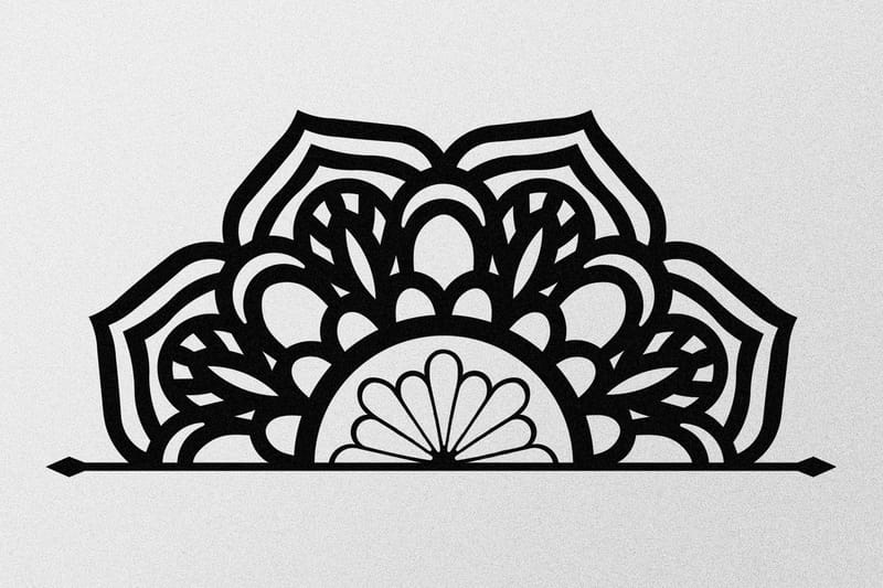 Siena Vægdekor - Sort - Boligtilbehør - Vægdekoration - Skilt - Emaljeskilte