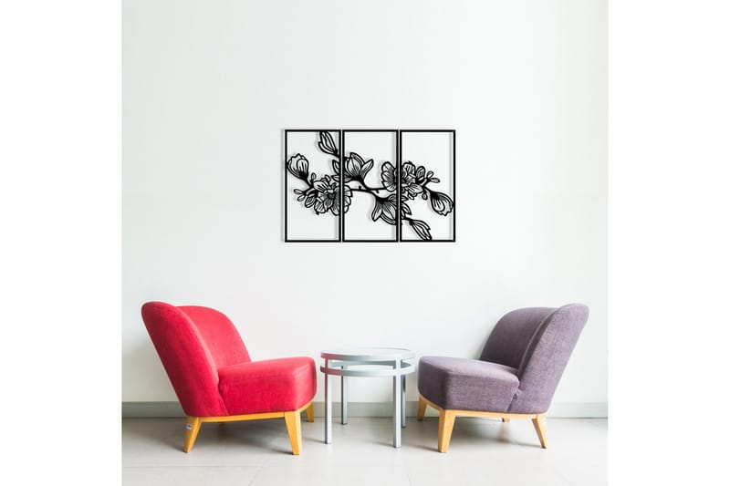 Utopia Vægdekor - Sort - Boligtilbehør - Vægdekoration - Skilt - Emaljeskilte