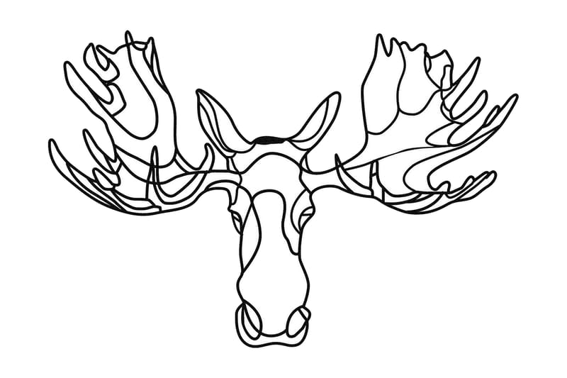 Vaveyla 2 Vægdekor, Sort