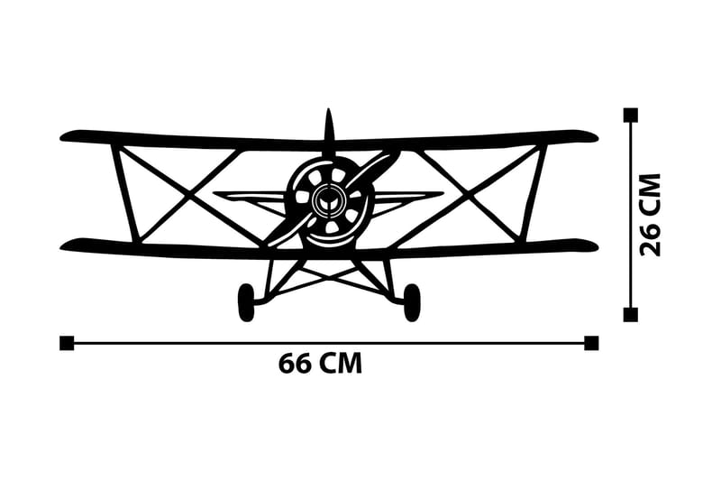 Vecihi Vægdekor - Sort - Boligtilbehør - Vægdekoration - Skilt - Emaljeskilte