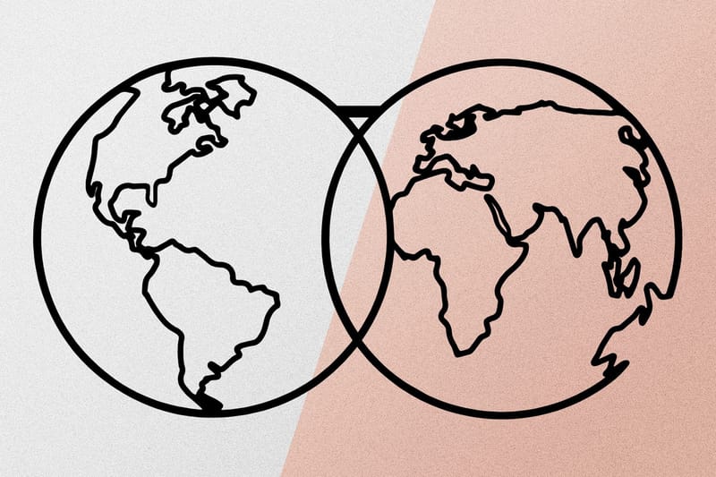 World Map Metal Decor 10 Vægdekor - Sort - Boligtilbehør - Vægdekoration - Skilt - Emaljeskilte