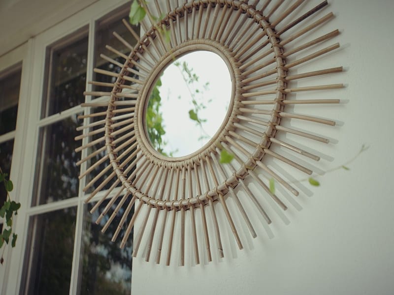 Spejl Hillerstorp Solara - Grå - Boligtilbehør - Spejle - Vægspejl