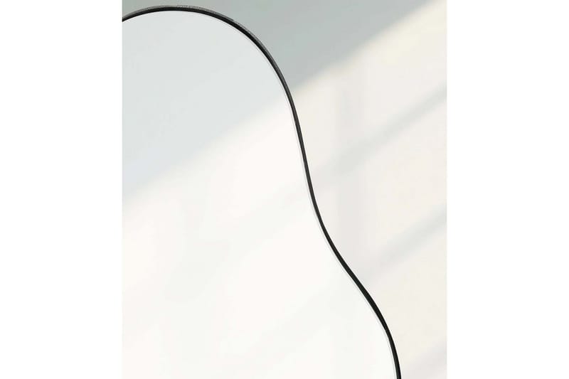 Spejl Wohnling Asymmetrisk metalramme oval 80 cm - Boligtilbehør - Spejle - Vægspejl