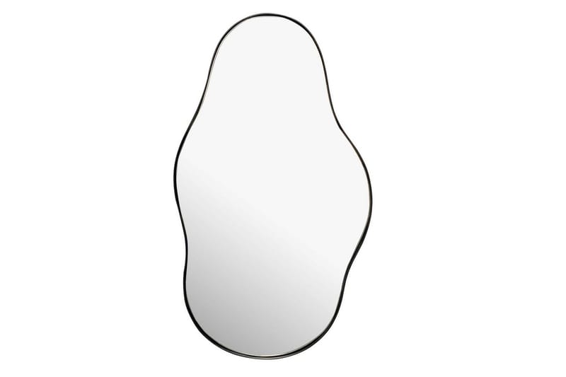 Spejl Wohnling Asymmetrisk metalramme oval 80 cm - Boligtilbehør - Vægdekoration - Rammer